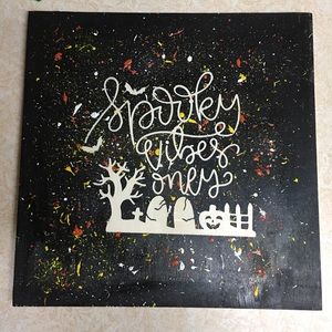 Customized Halloween sign